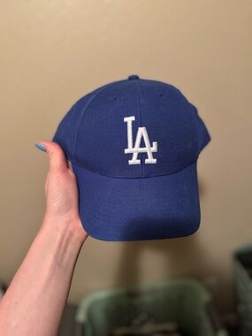MLB Los Angeles Dodgers Blue Cap with White LA Logo